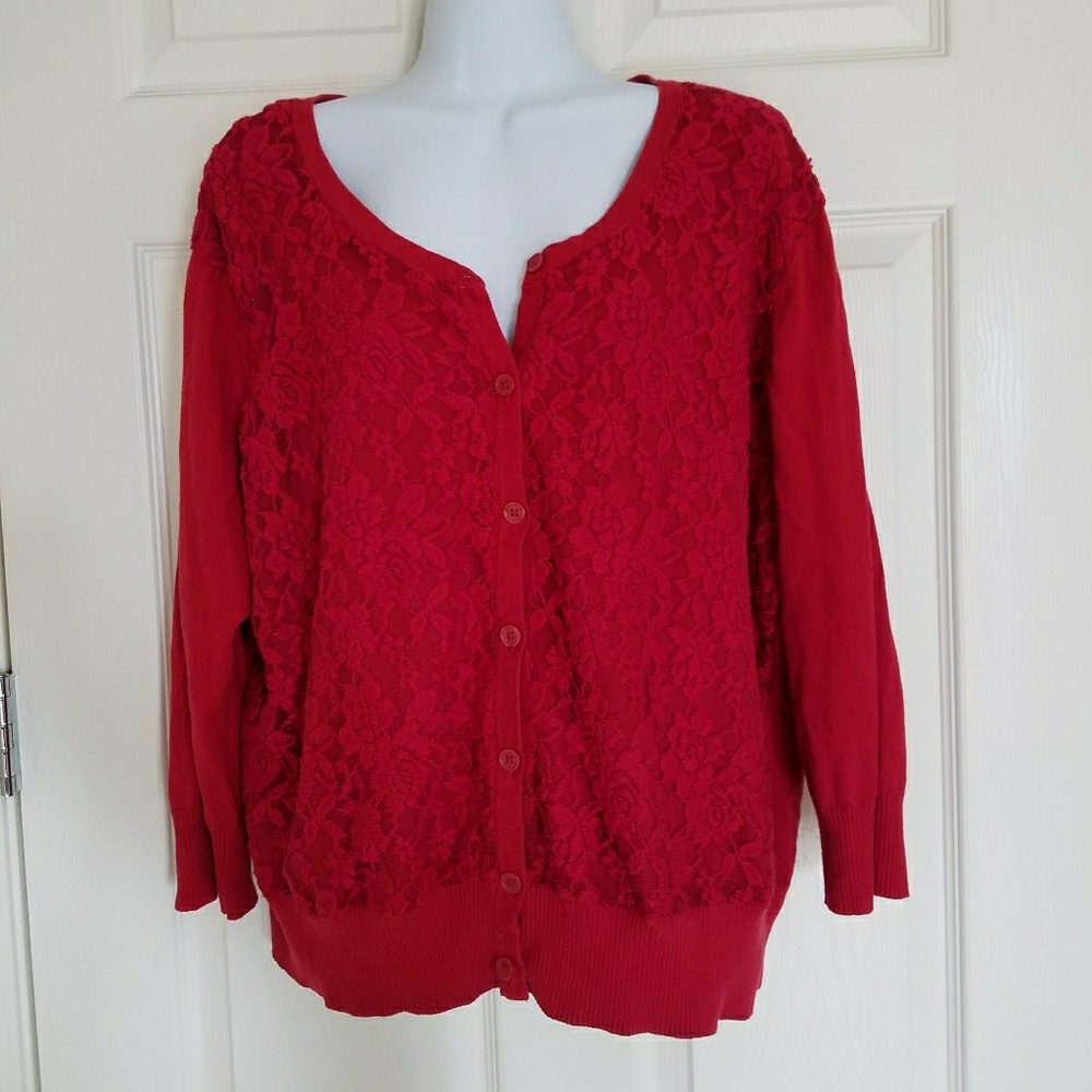 Classy Button up, Lace Cardigan